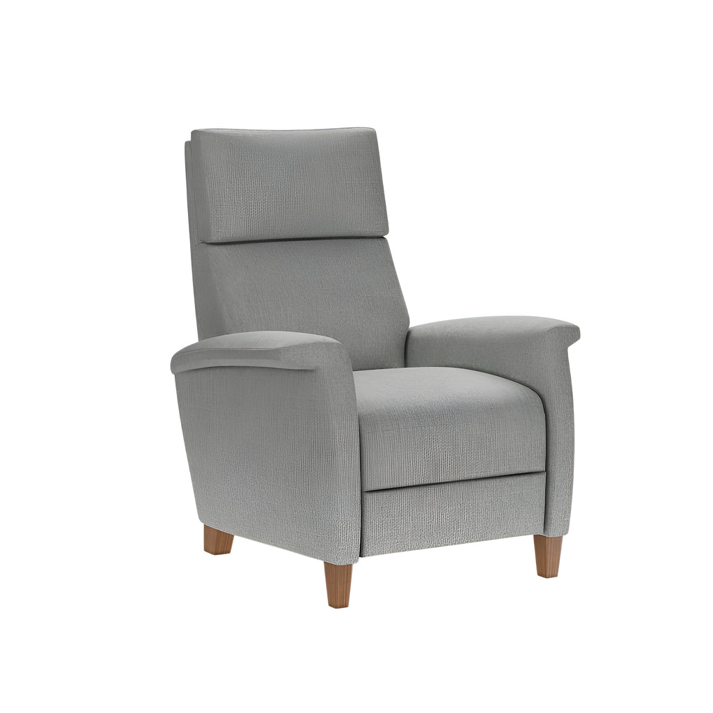 Felix Comfort Recliner: Wooden Base