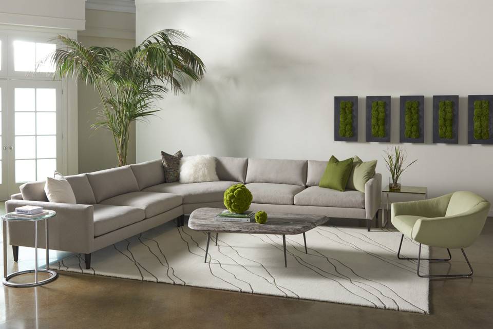Tali Petite Track Arm Sectional Sofa