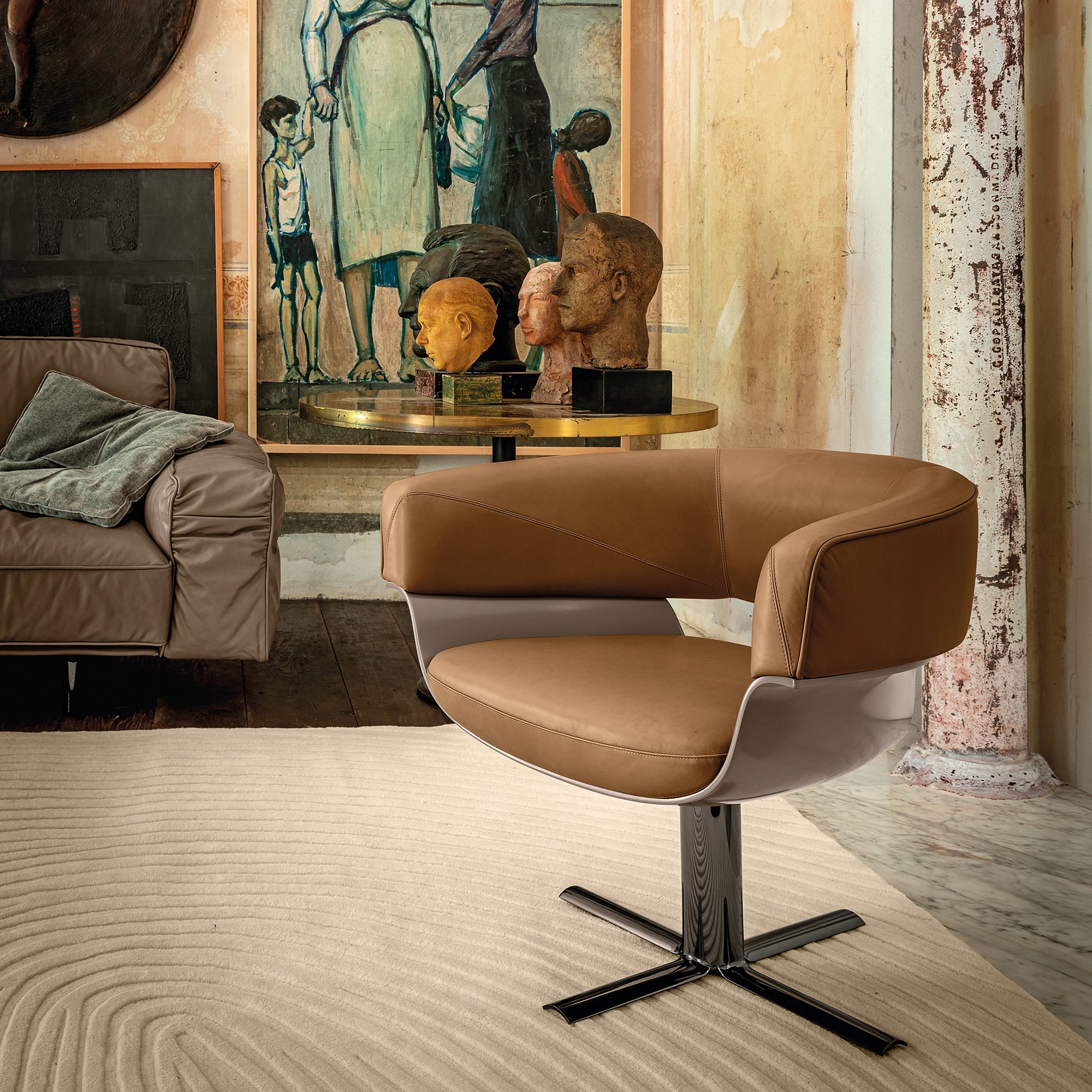 Jordan Swivel Armchair