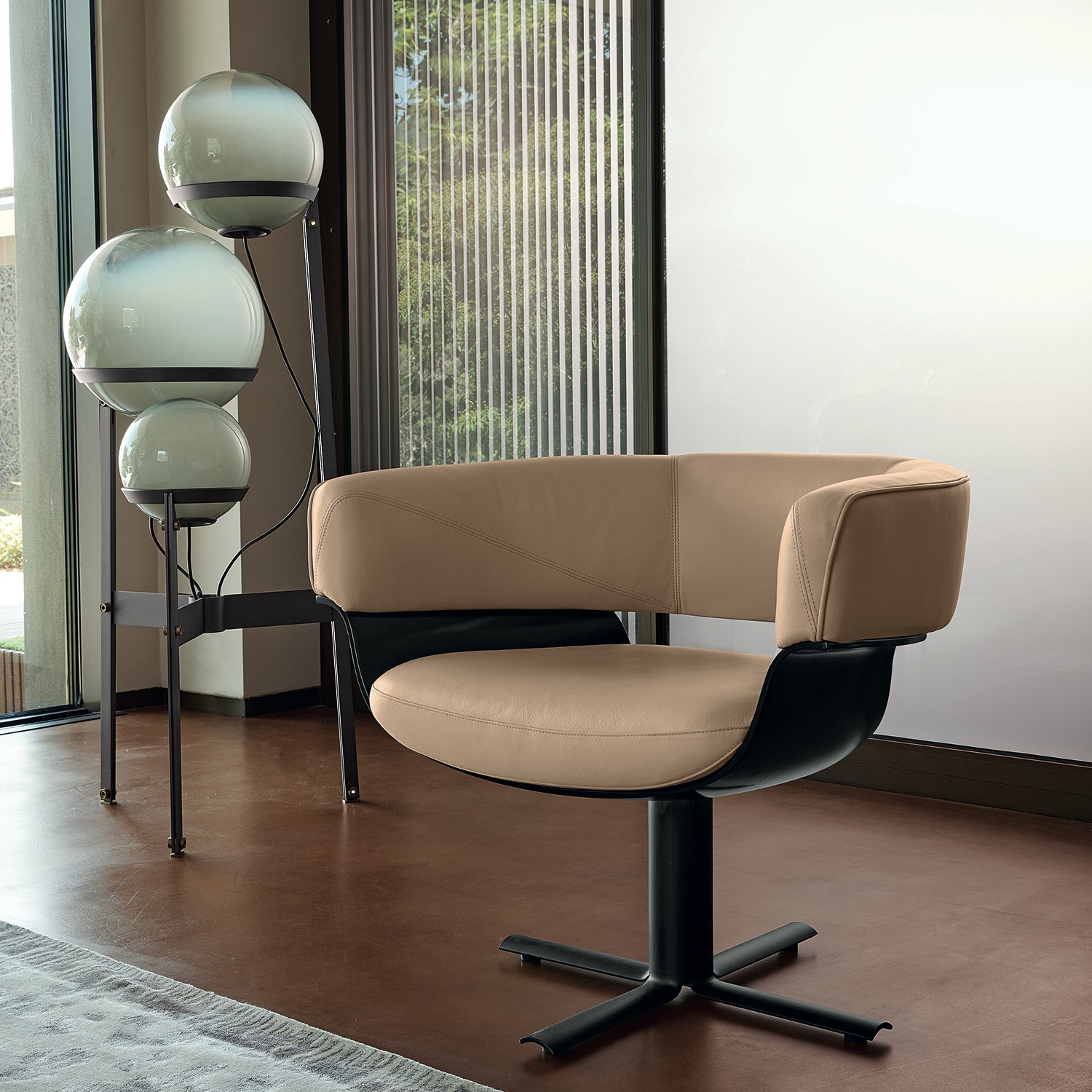 Jordan Swivel Armchair