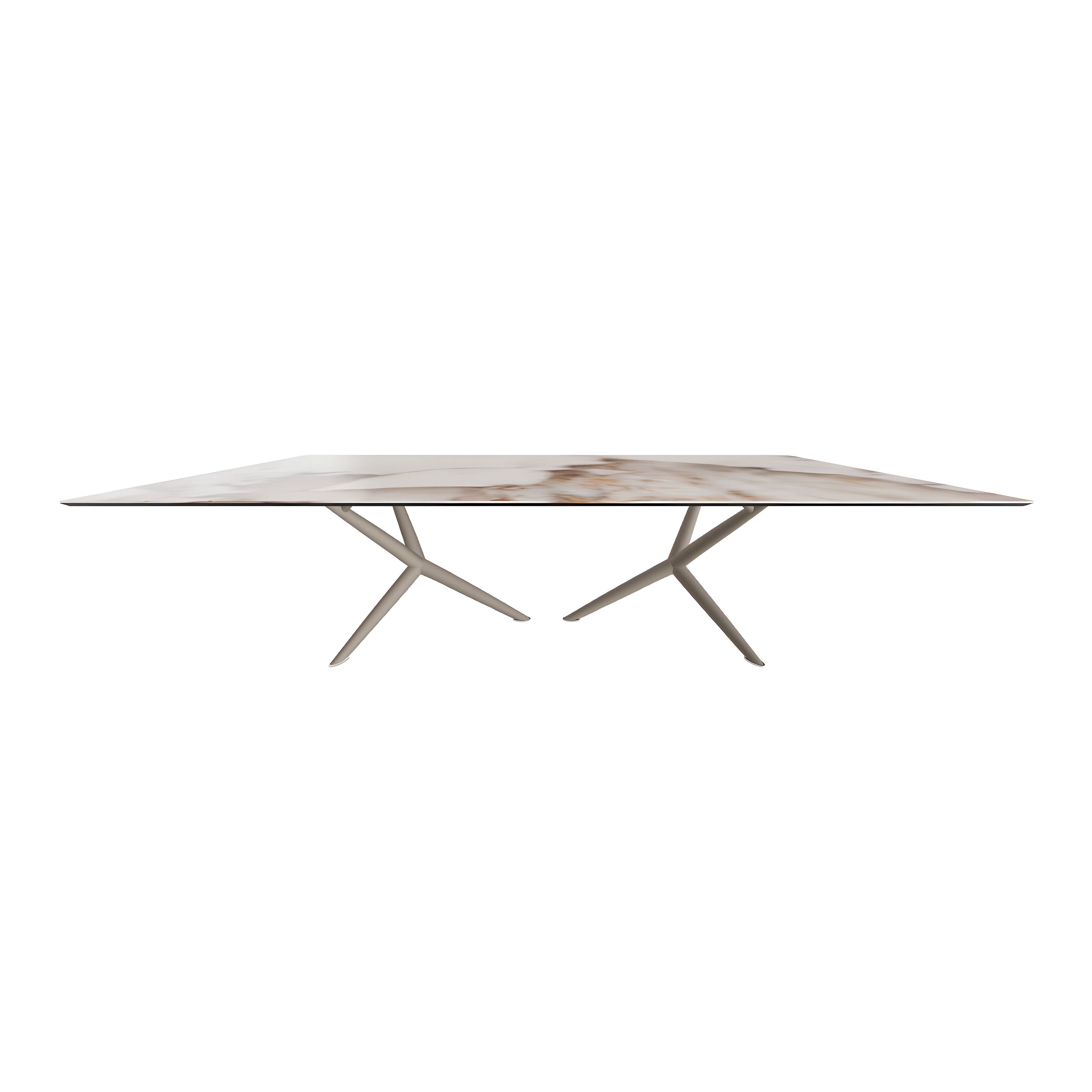 Atlantis Crystalart Rectangular Dining Table