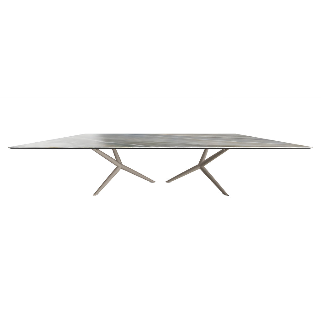 Atlantis Crystalart Rectangular Dining Table