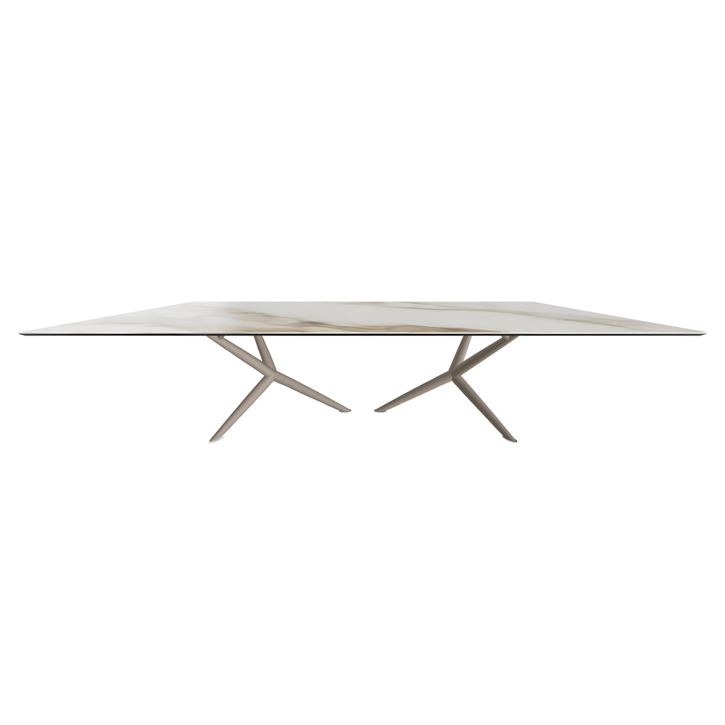 Atlantis Crystalart Rectangular Dining Table