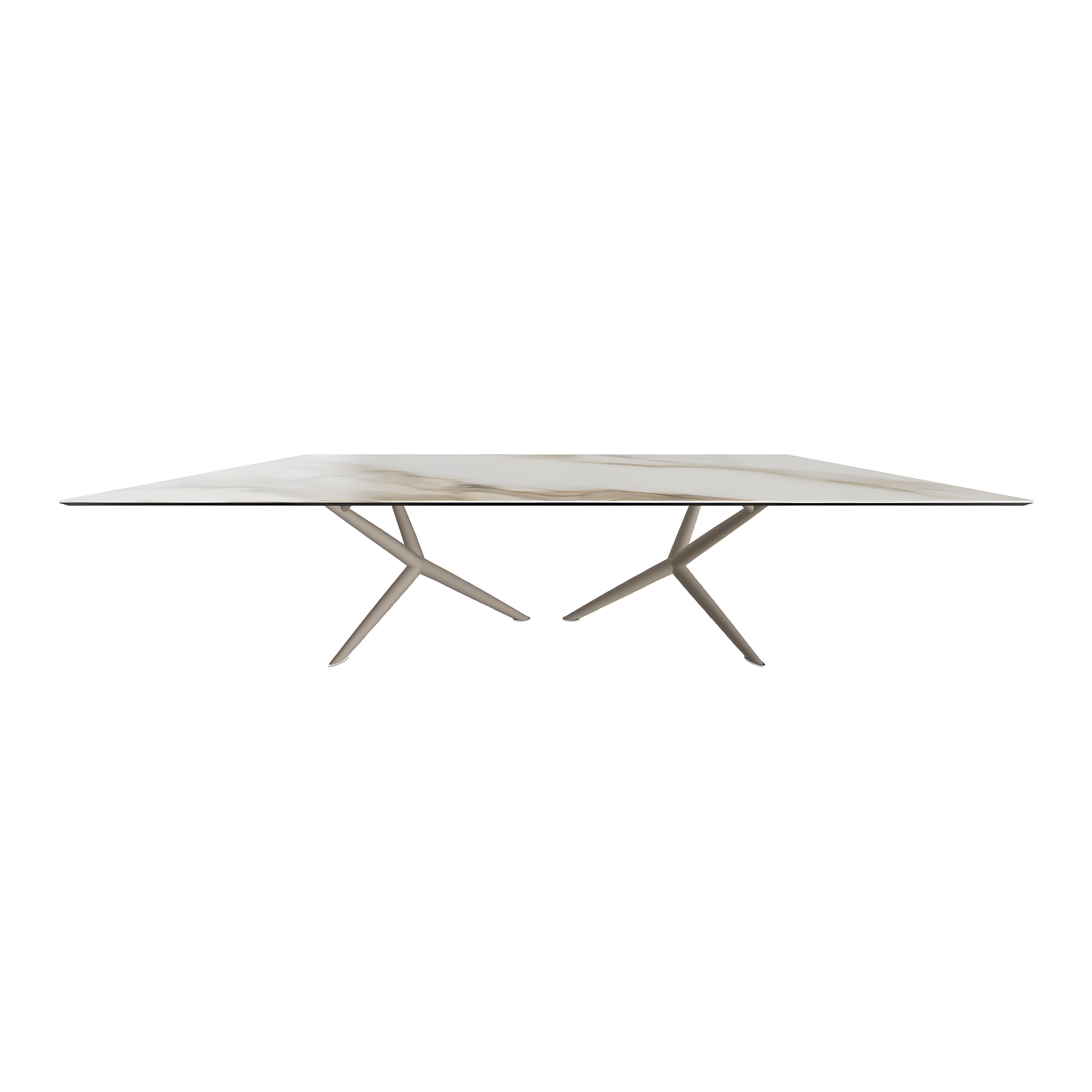 Atlantis Crystalart Rectangular Dining Table