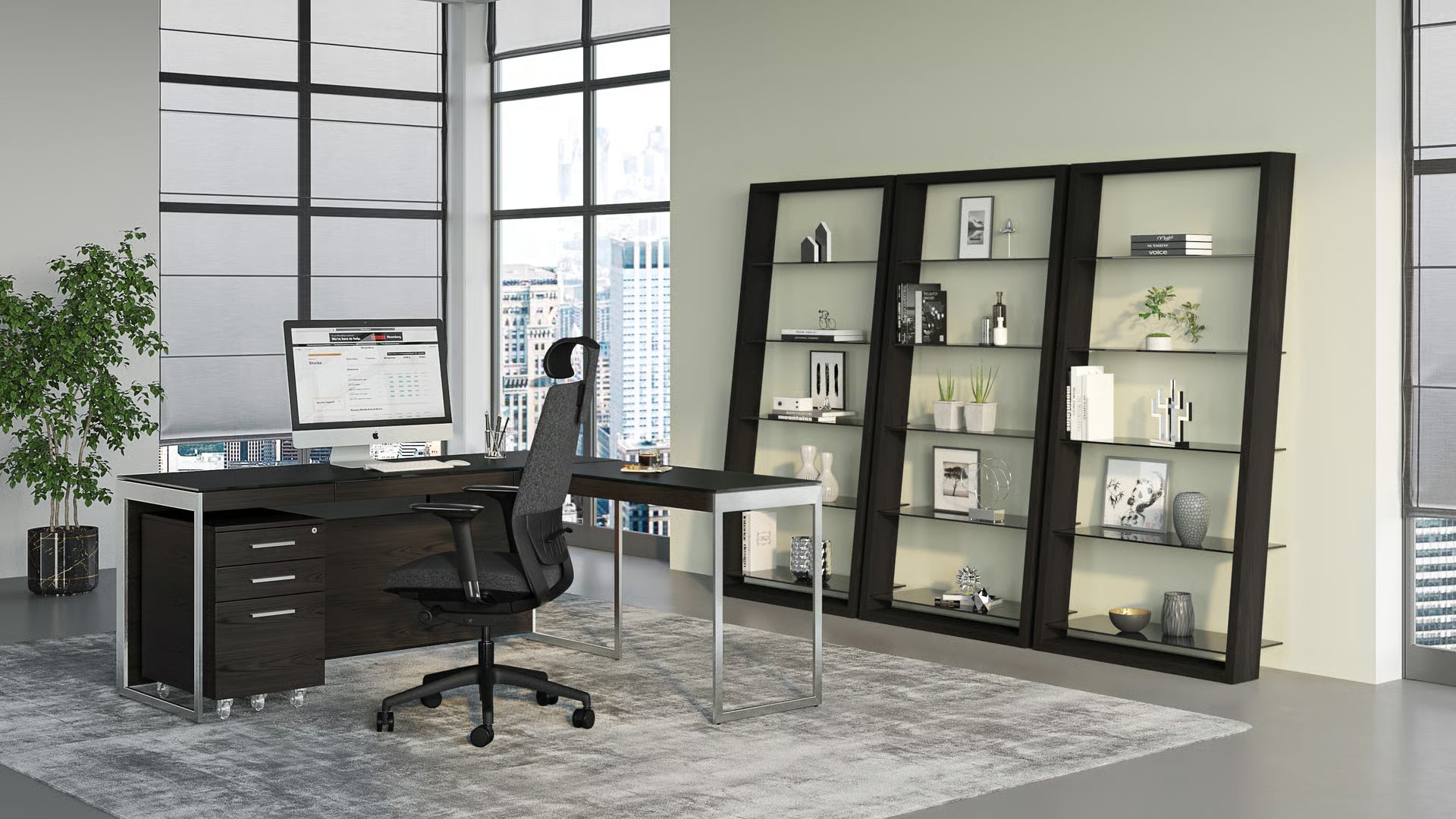 Eileen Leaning Wall Shelf