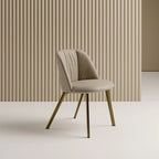 Agatha Dining Chair With Conical Legs