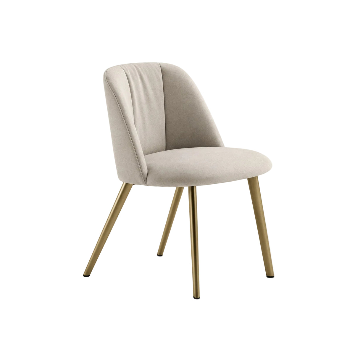 Agatha Dining Chair With Conical Legs