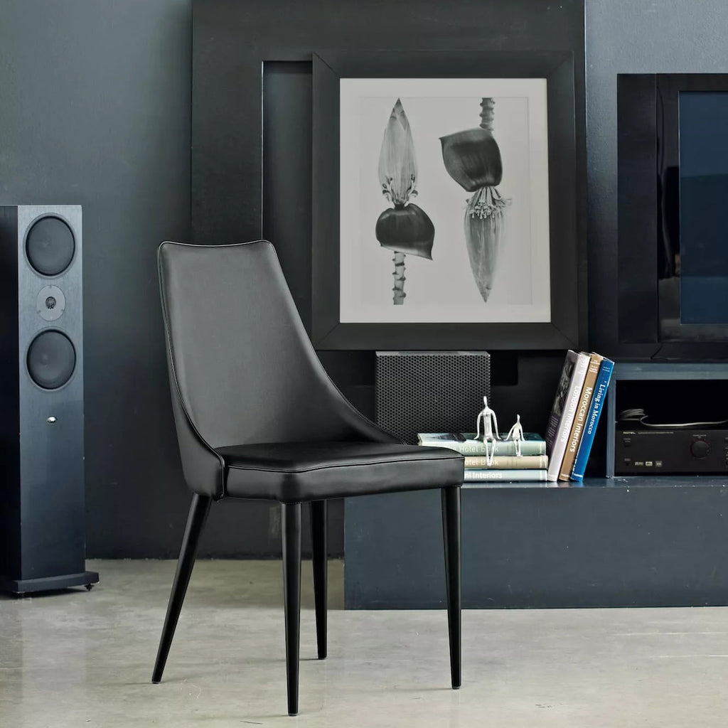 Clara Dining Chair: Shell Upholstered