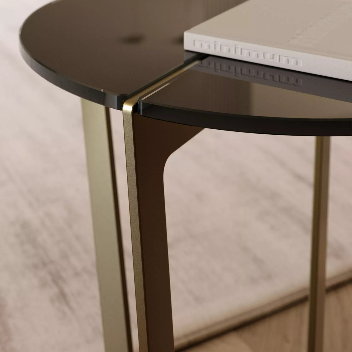 Cross Mini End Table