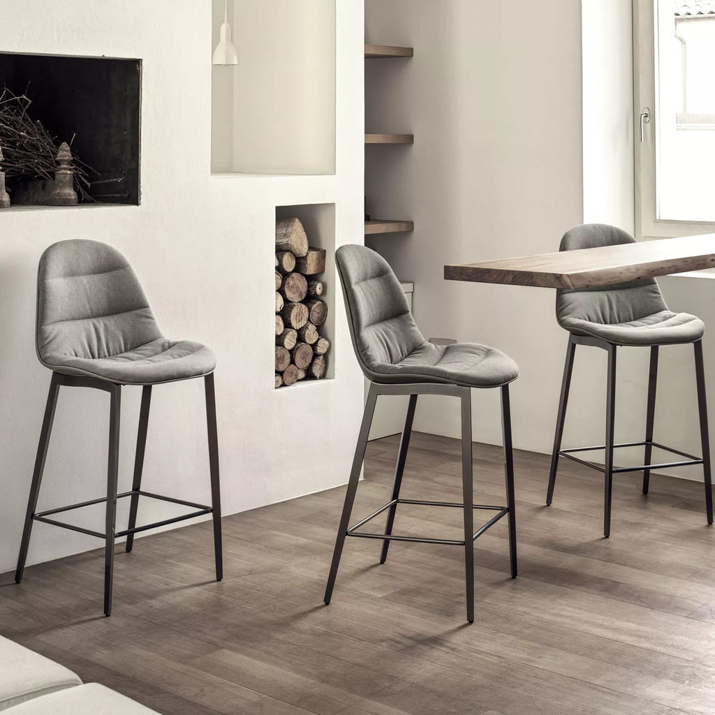 Mood Barstool With Upholstered