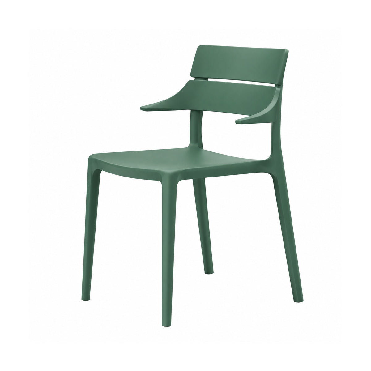 Rocket Green Stackable Dining Chair