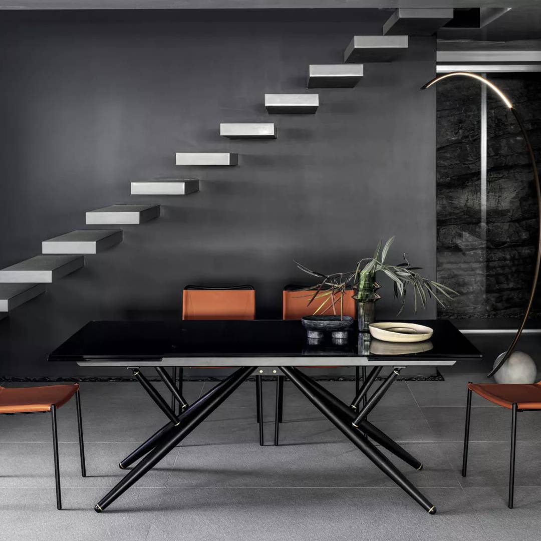 Bridge Extendable Dining Table