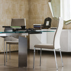 Anna Dining Chair: High Backrest