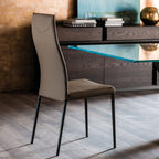 Anna Dining Chair: High Backrest