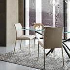 Anna Dining Chair: Low Backrest