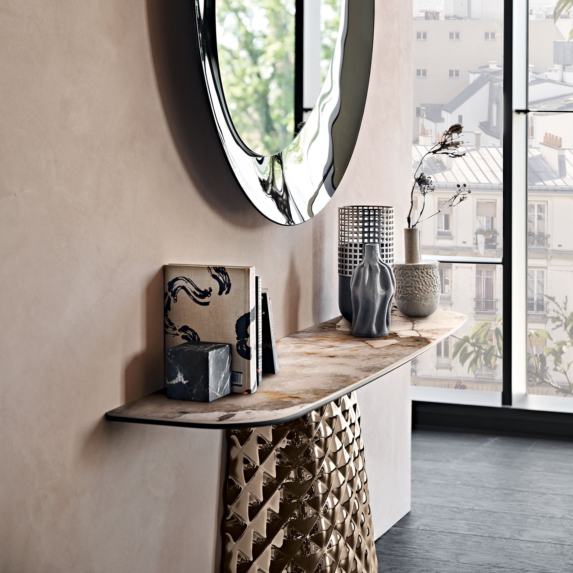 Atrium Keramik Console Table