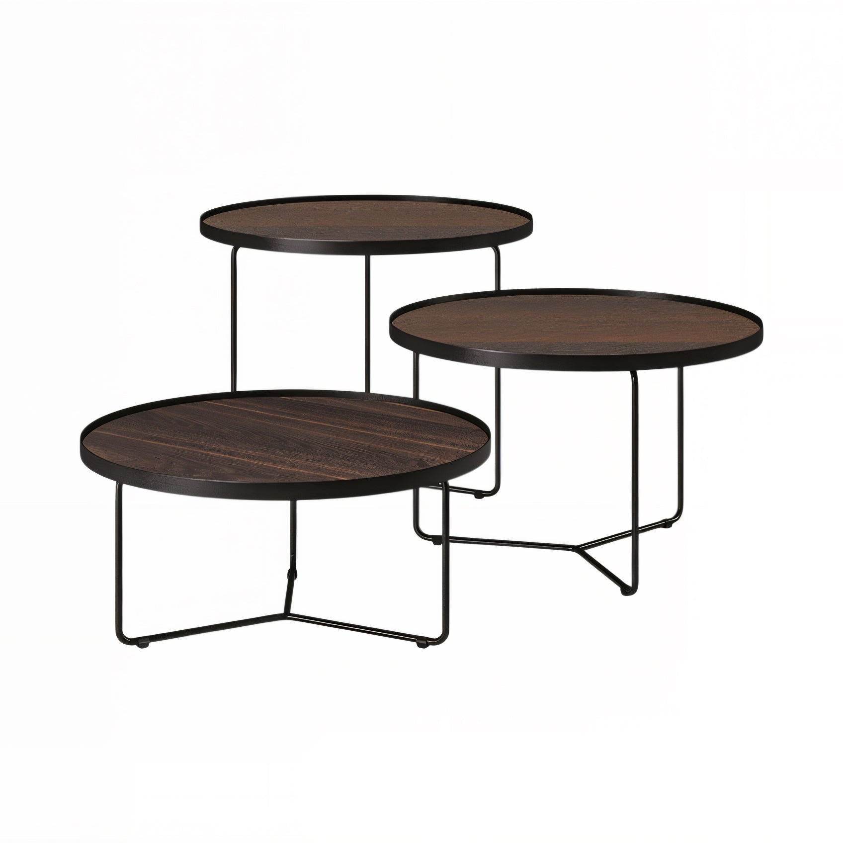 Billy Wood Coffee Table: Set of 3