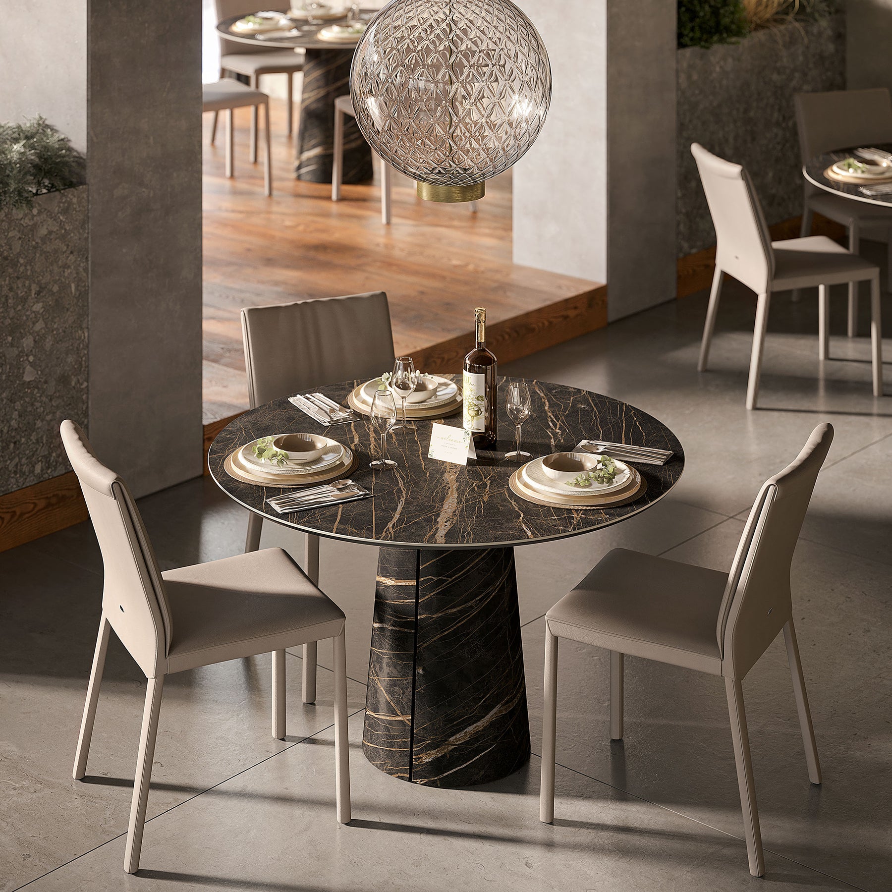 Cuba Keramik Bistrot Table