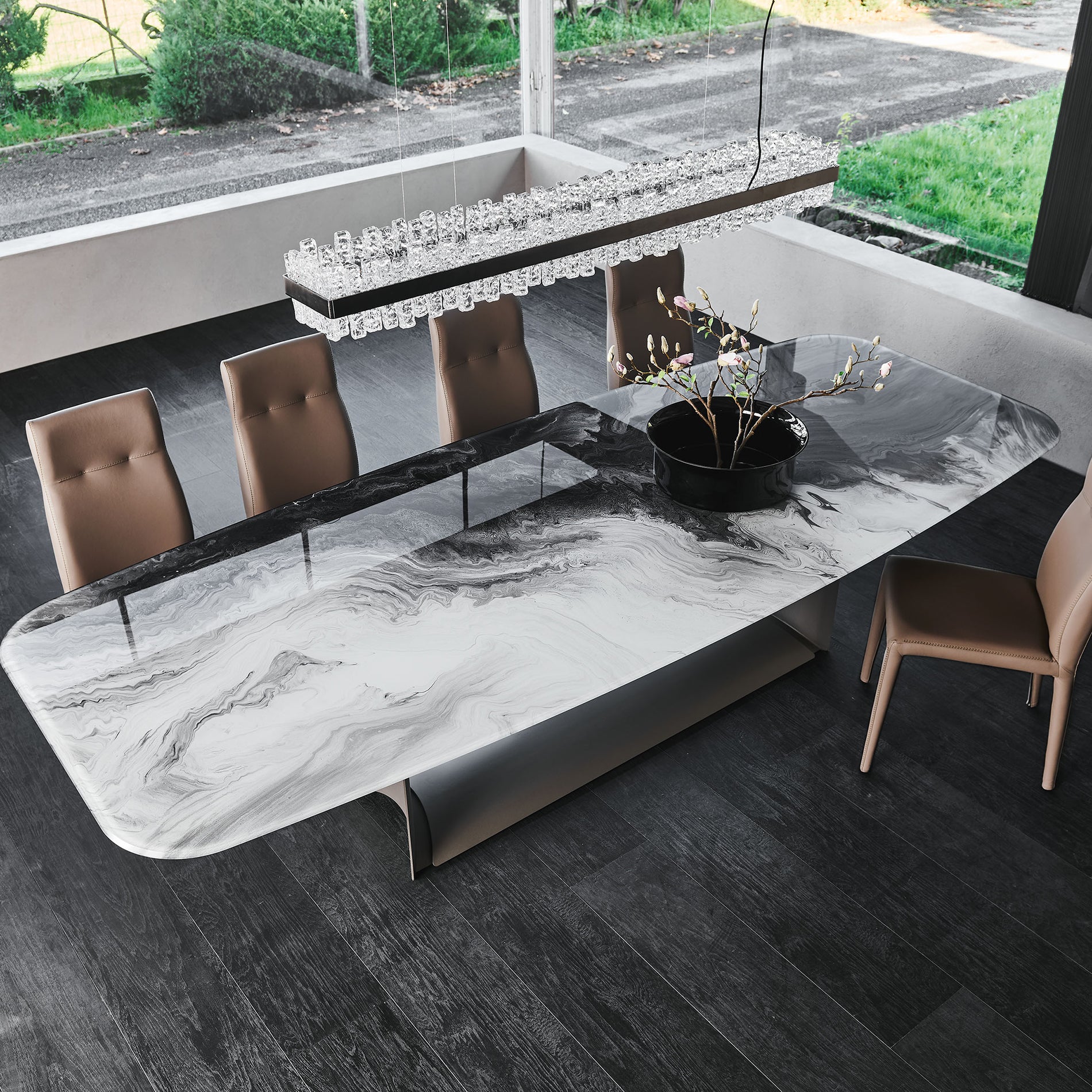 Dragon Crystalart Sag Dining Table