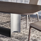 Dragon Wood Dining Table: Barrel Top
