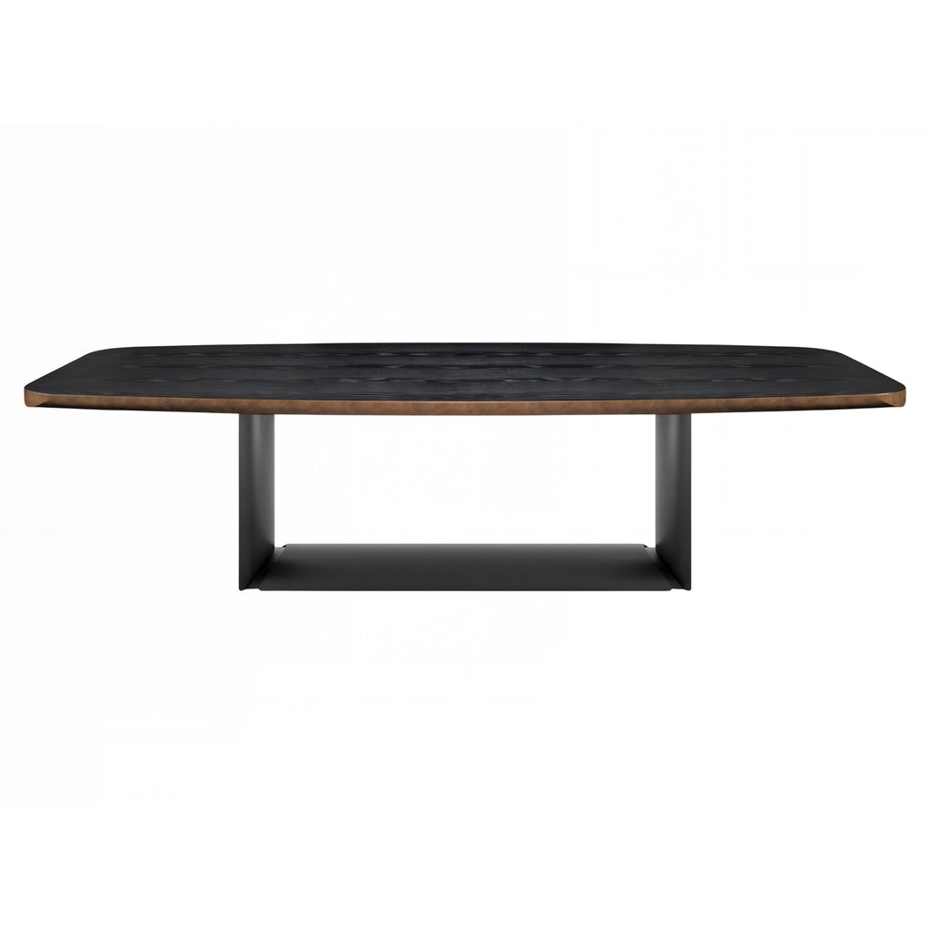 Dragon Wood Dining Table: Barrel Top