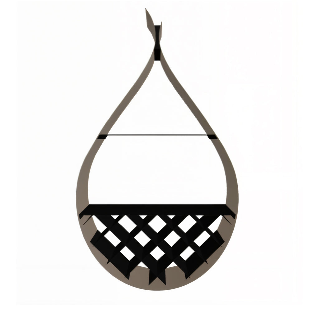 Drop Wall Wine Rack