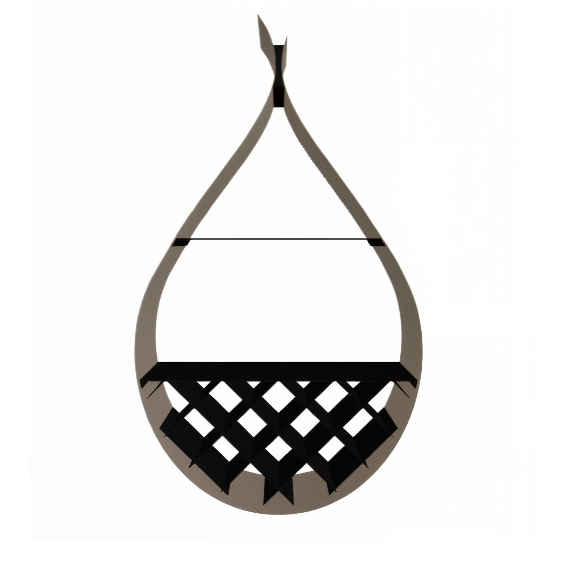 Drop Wall Wine Rack