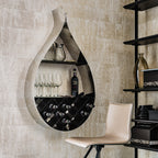Drop Wall Wine Rack