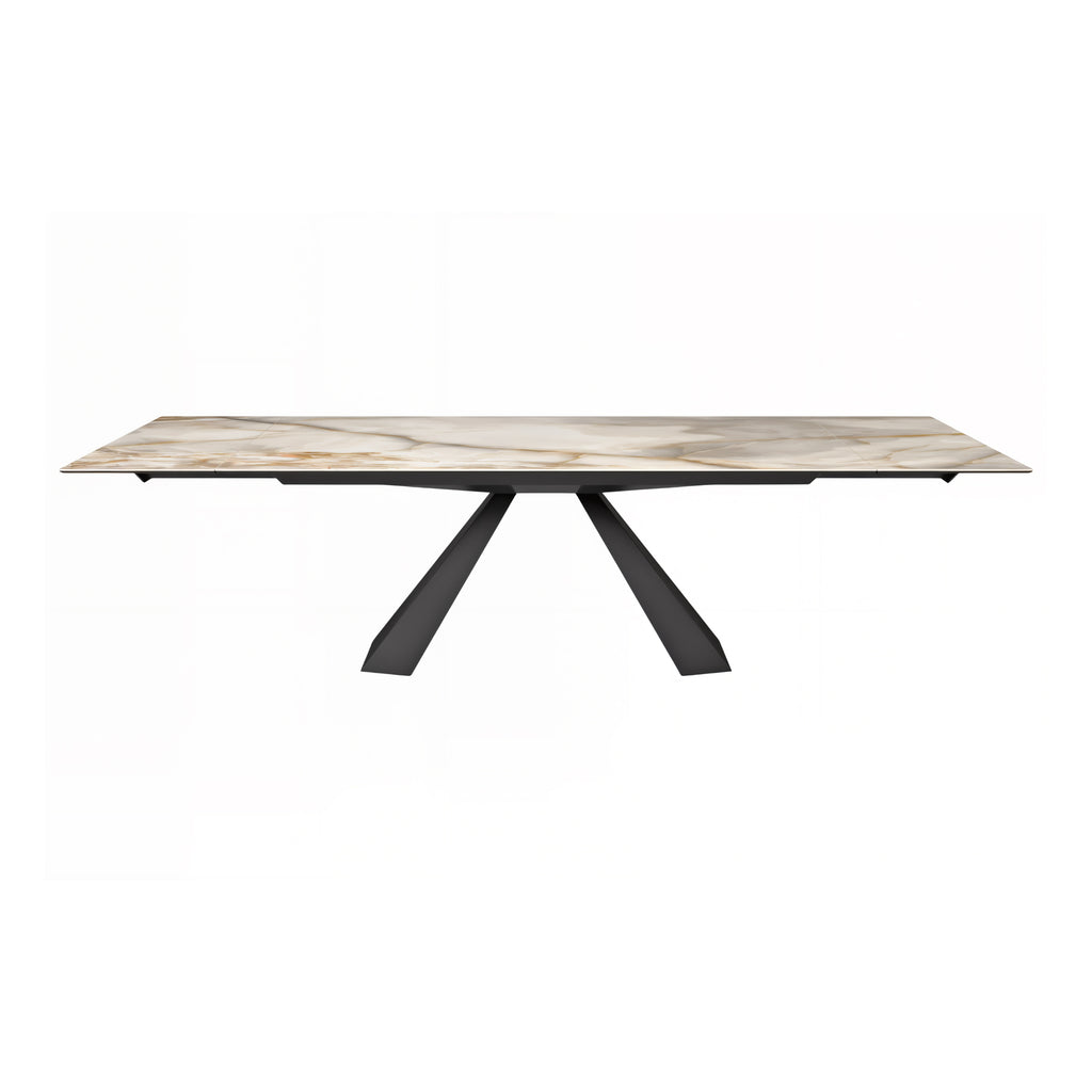 Eliot Keramik Drive Rectangle Extendable Dining Table