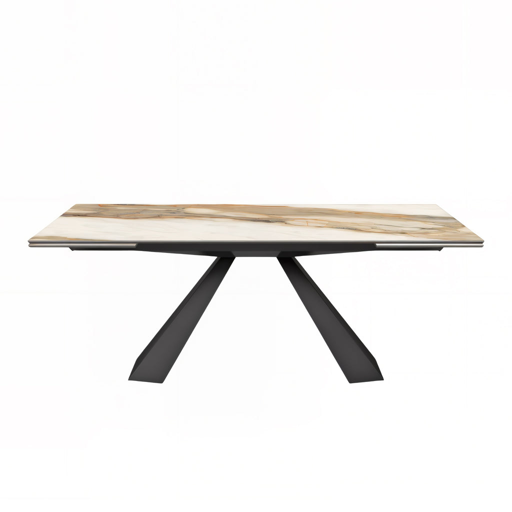 Eliot Keramik Drive Rectangle Extendable Dining Table