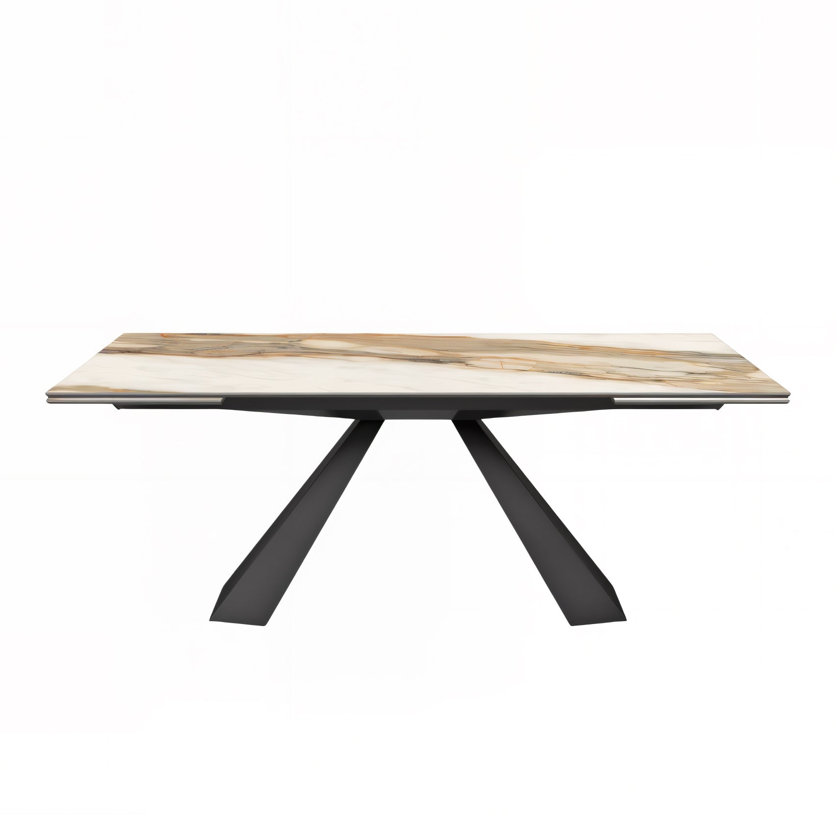 Eliot Keramik Drive Rectangle Extendable Dining Table