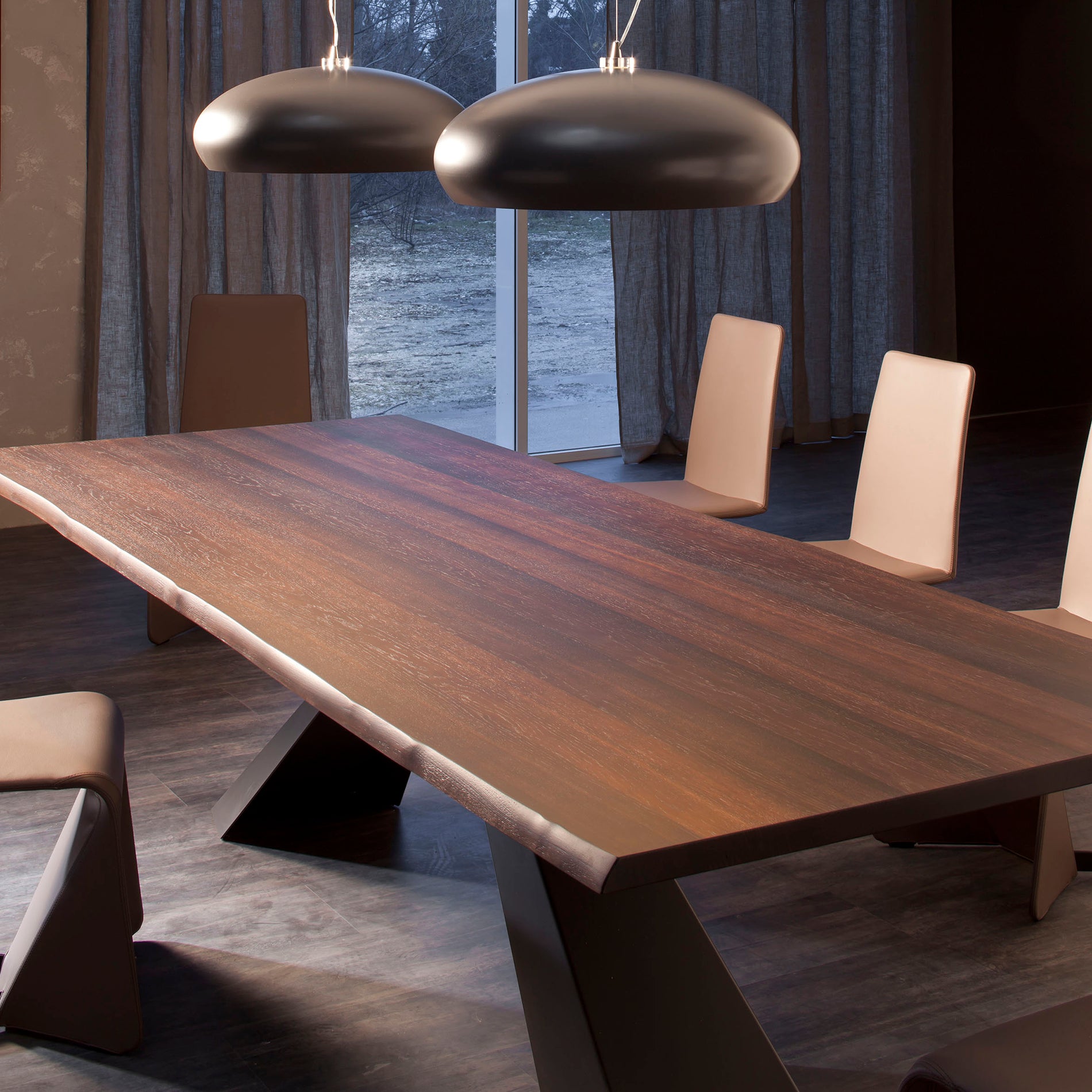 Eliot Wood Dining Table