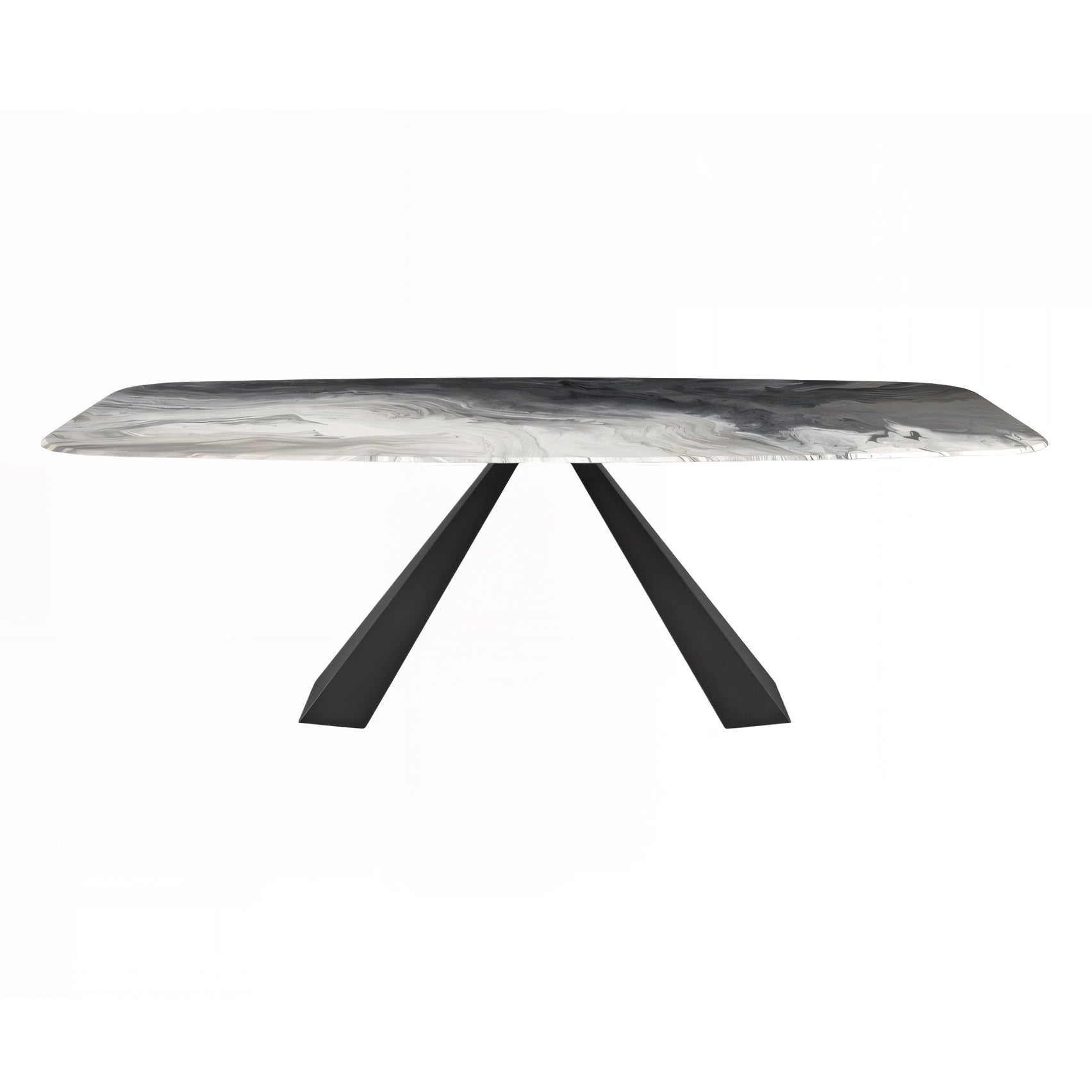 Eliot Crystalart Dining Table: Sag