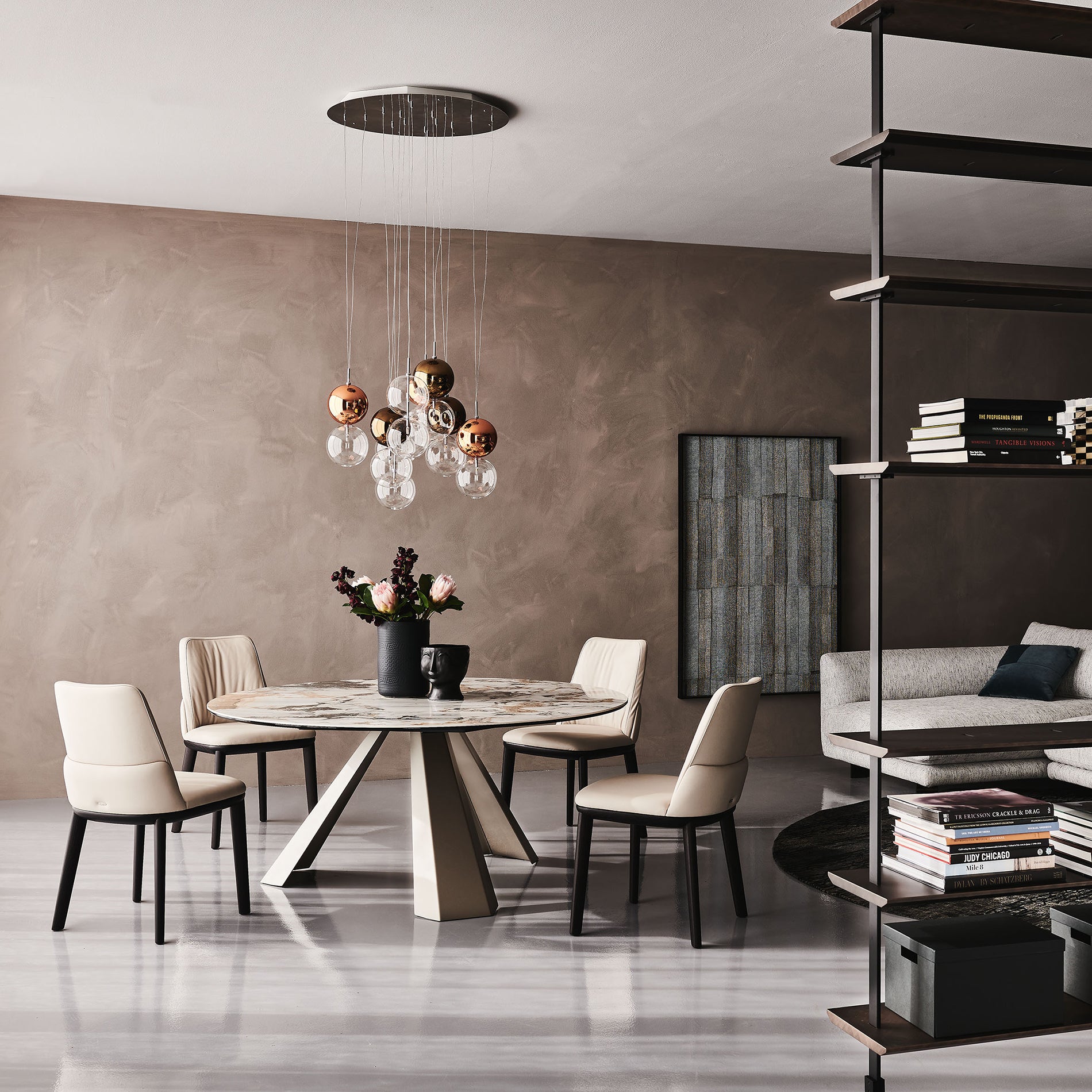 Eliot Keramik Round Dining Table