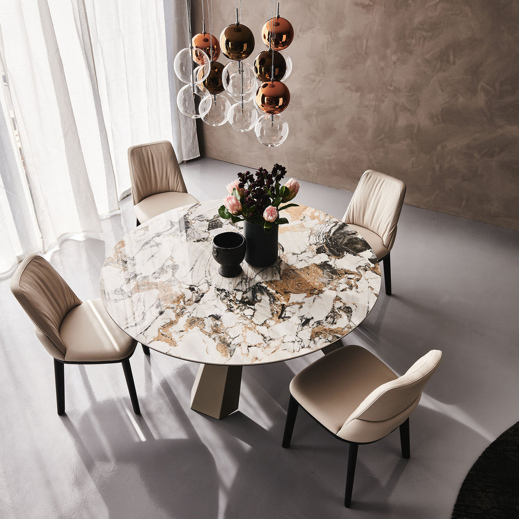 Eliot Keramik Round Dining Table