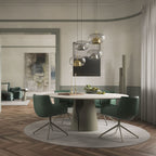 Giano Argile Round Dining Table
