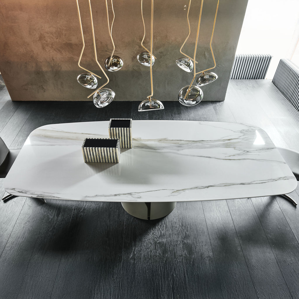 Giano Keramik Dining Table: Sag