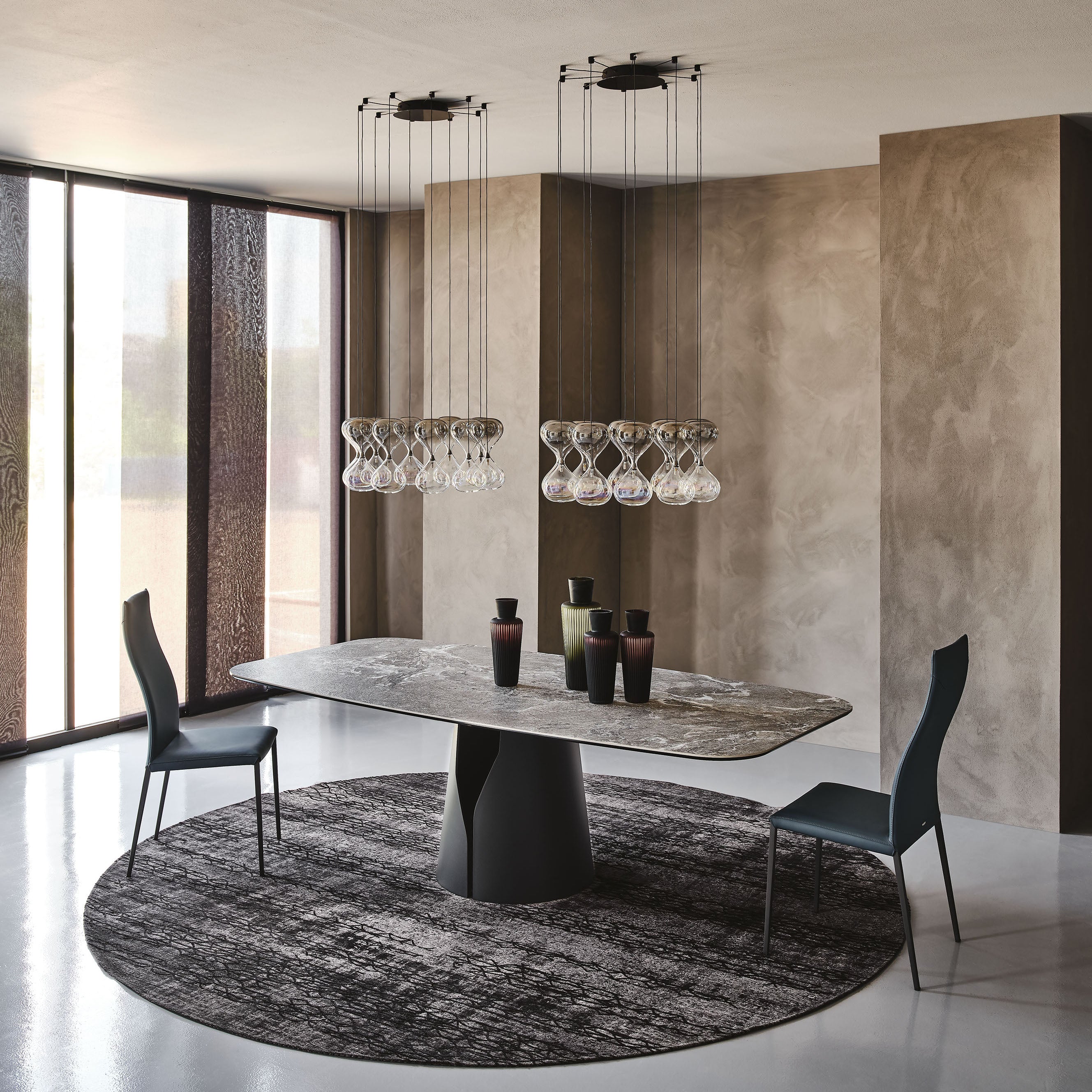 Giano Keramik Dining Table: Sag