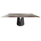 Giano Crystalart Dining Table: Rectangle