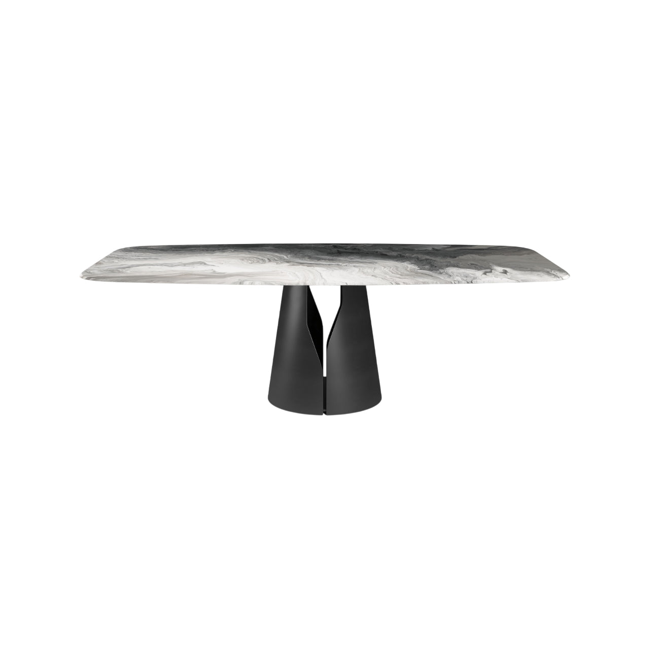 Giano Crystalart Dining Table: Sag