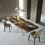 Gordon Crystalart Dining Table: Sag