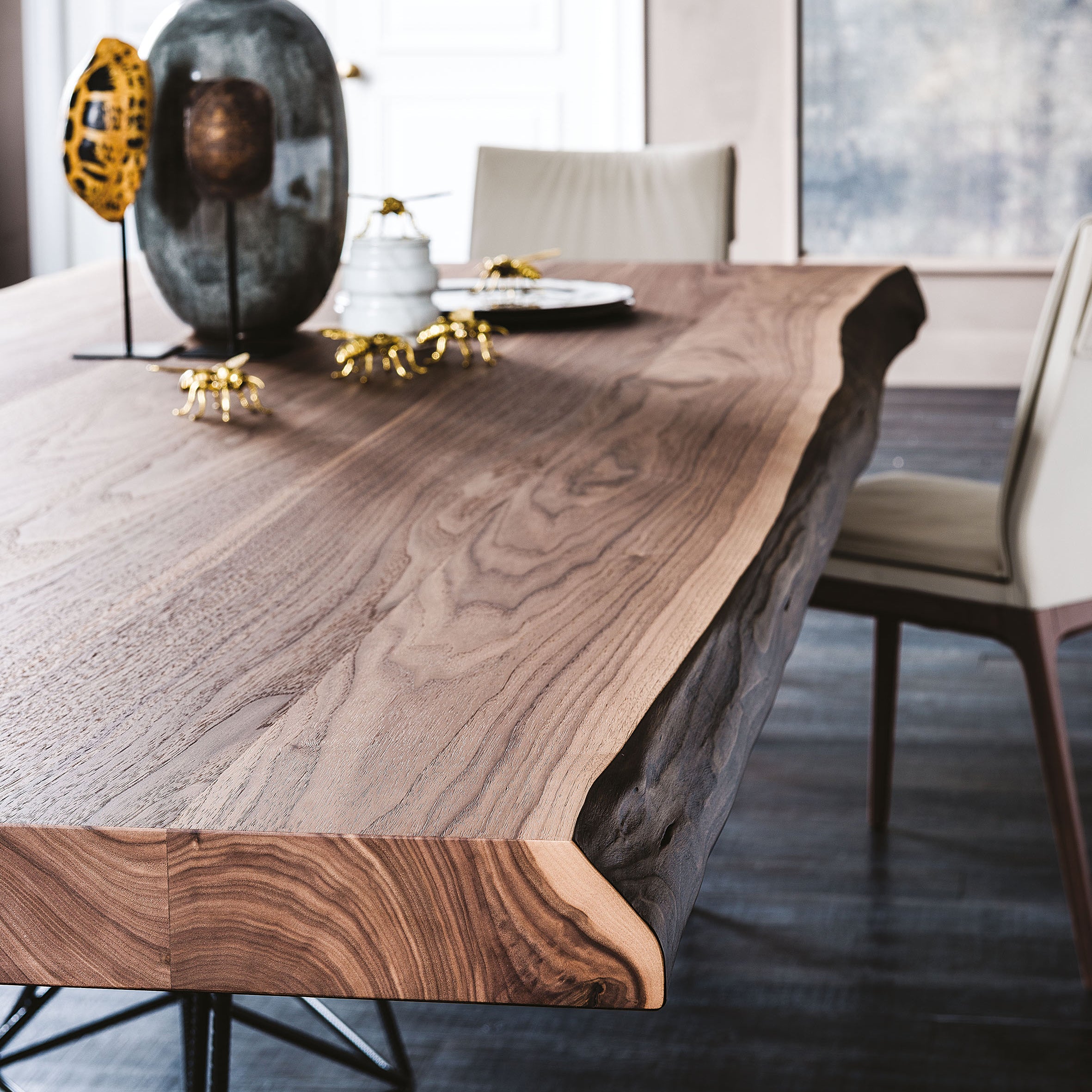Gordon Deep Wood Dining Table