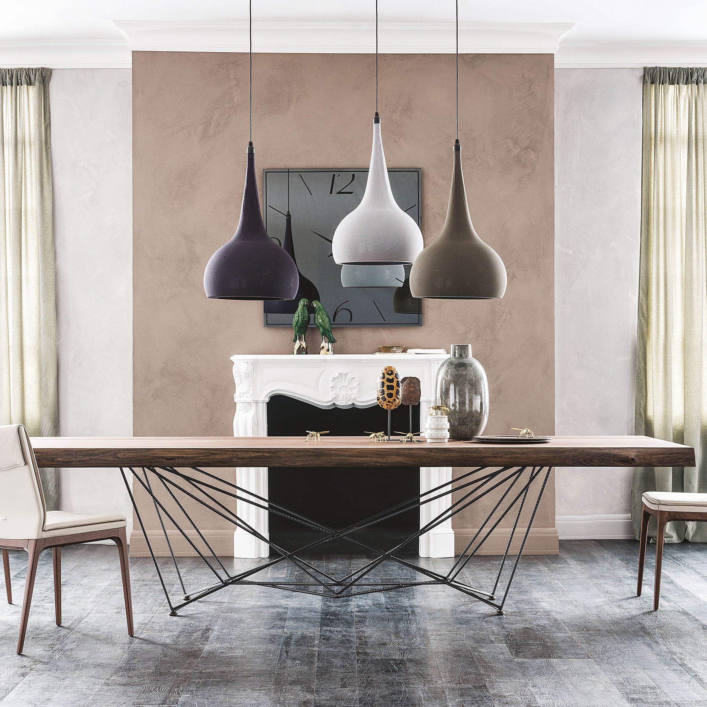 Gordon Deep Wood Dining Table