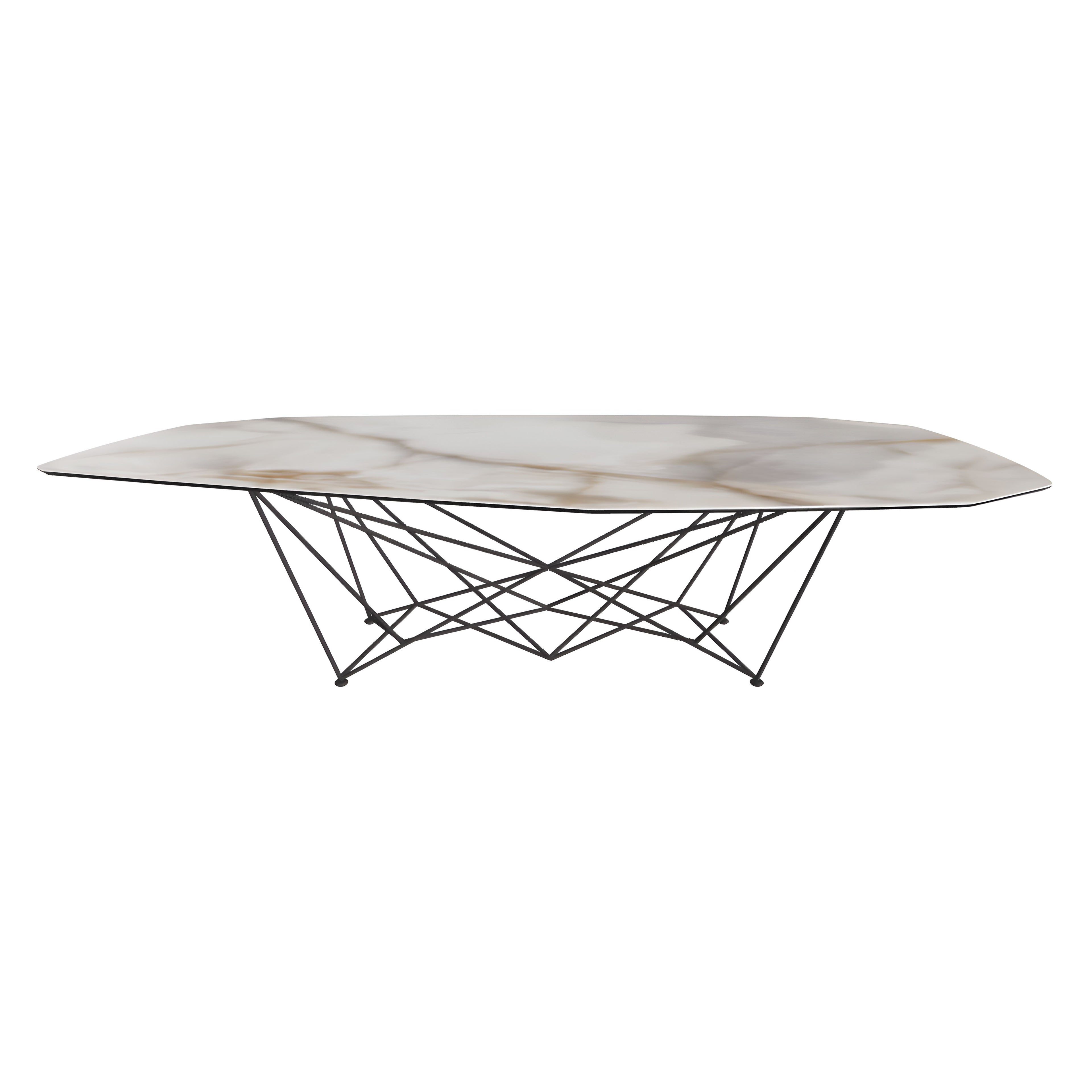 Gordon Keramik Dining Table: Polygon