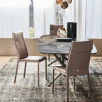 Isabel Dining Chair: High Backrest