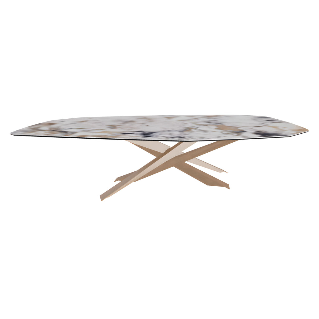 Lancer Keramik Dining Table: Polygon