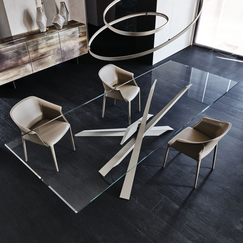 Lancer Dining Table: Rectangle