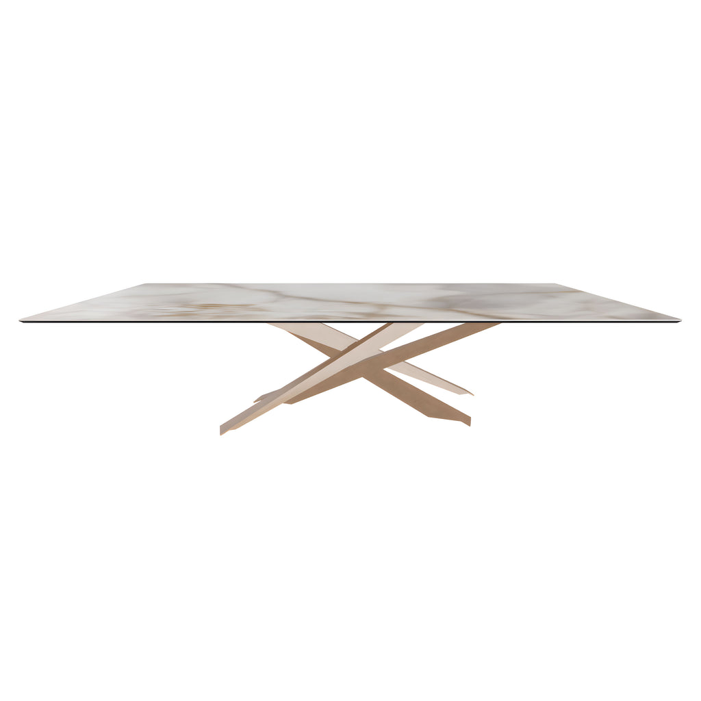 Lancer Keramik Dining Table: Rectangle