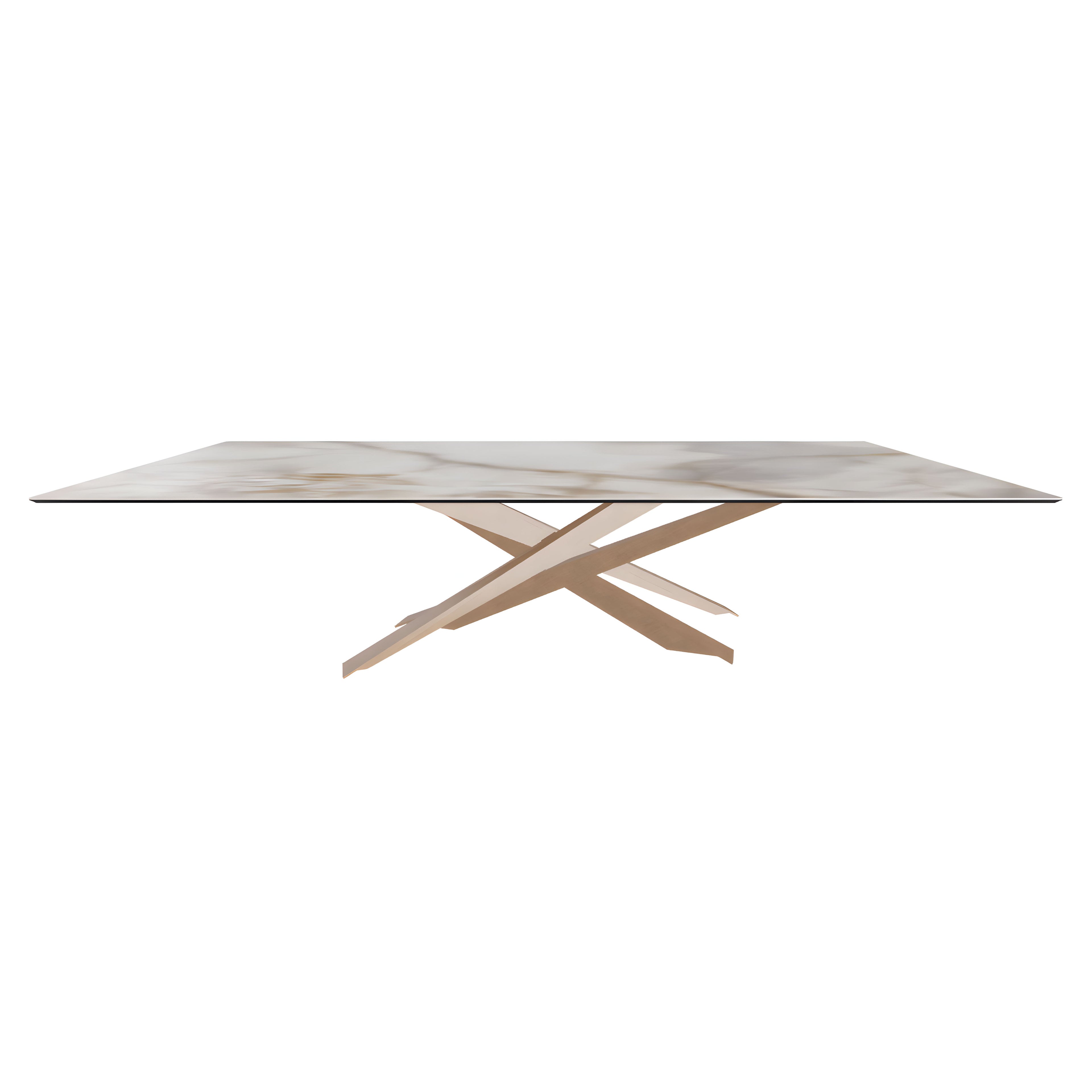 Lancer Keramik Dining Table: Rectangle