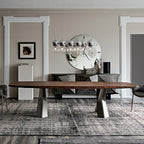 Mad Max Wood Dining Table: Barrel Top